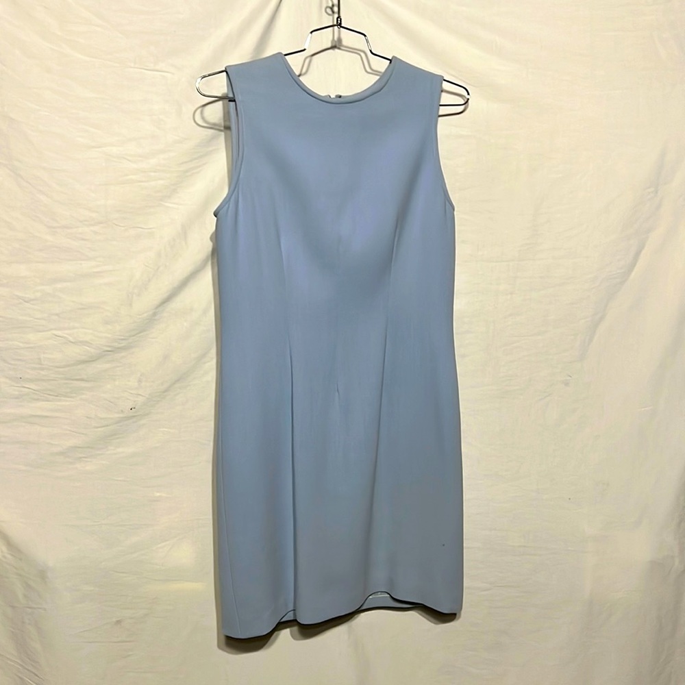 gruppo americano sky blue woman suit and skirt